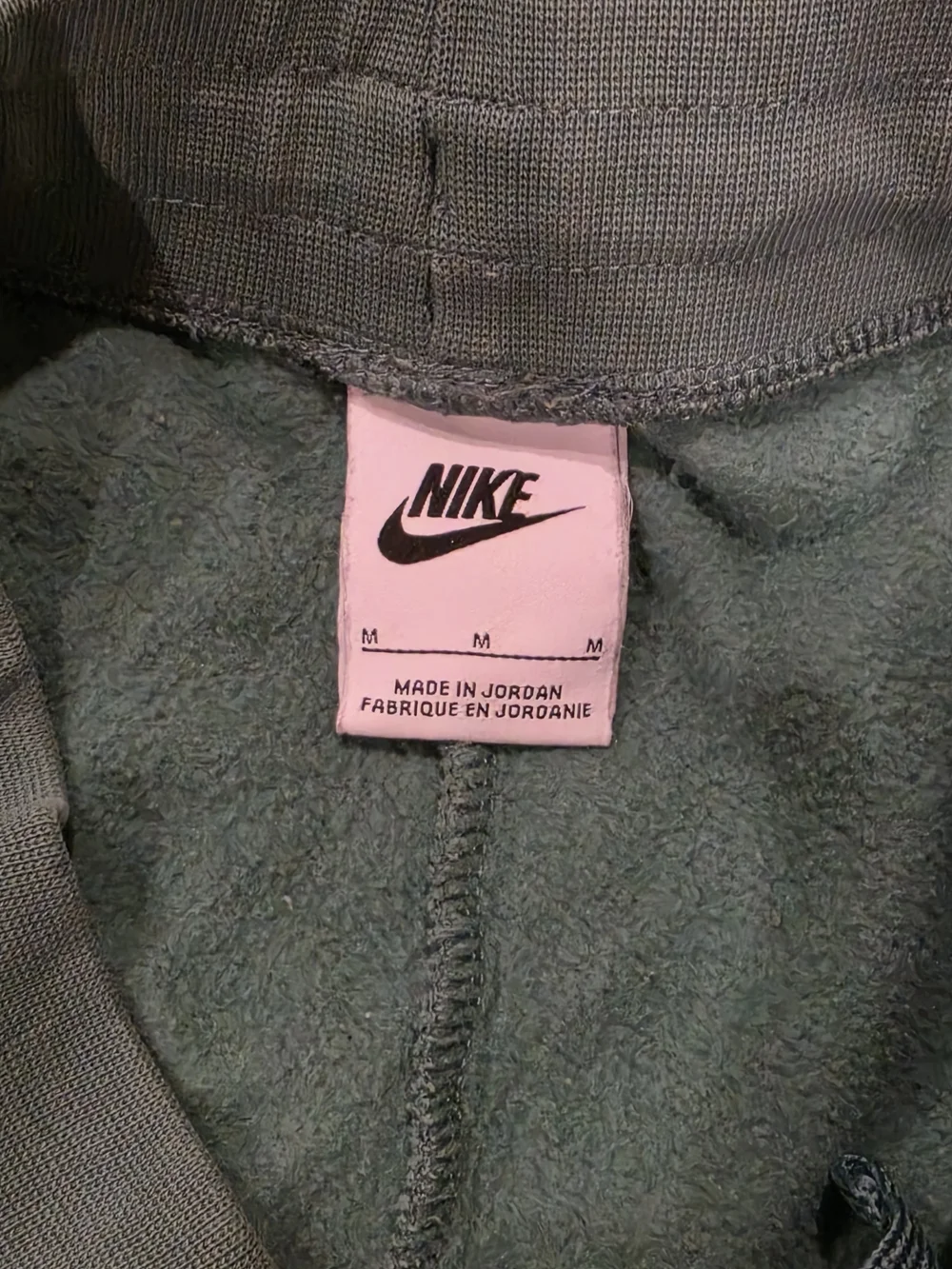 Nike Kids Teal Green Jogger Sweatpants with White Swoosh